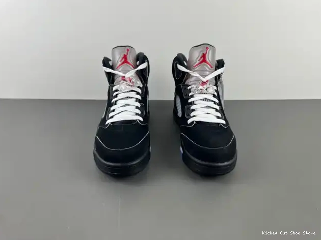 Kick Theory 5 Black Jordan Air Metallic HF3975-001 Reimagined 0605